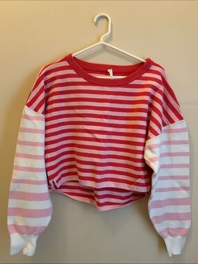 Anthropologie Daily Practice lightweight striped sweater